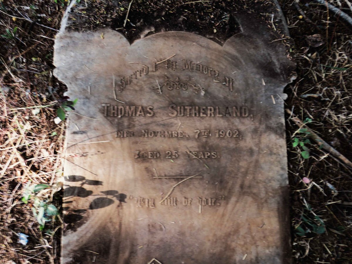 SUTHERLAND Thomas -1902