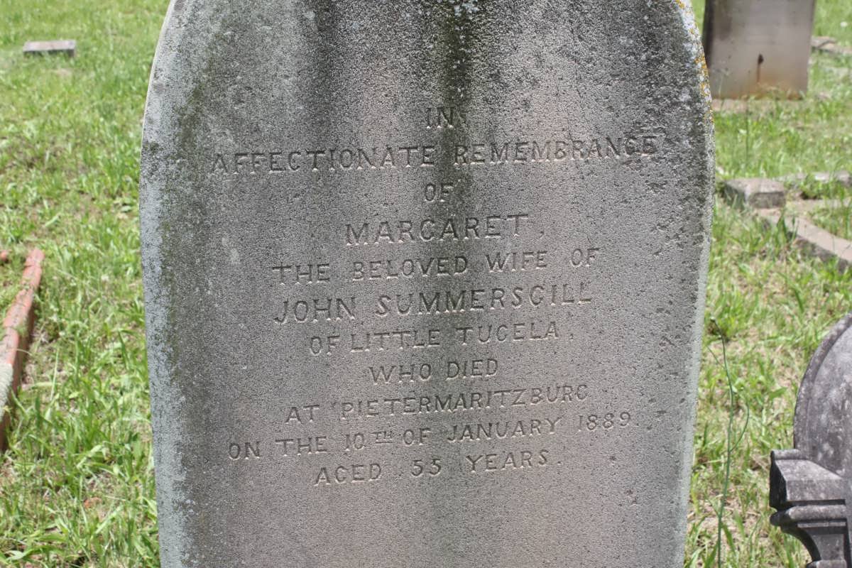 SUMMERSGILL Margaret -1889