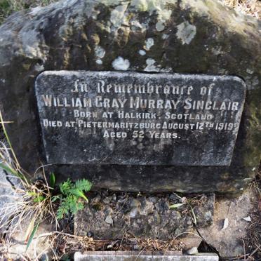 SINCLAIR William Gray Murray -1919