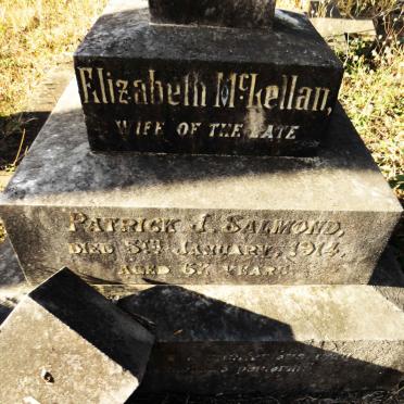 SALMOND Elizabeth McKellan -1914