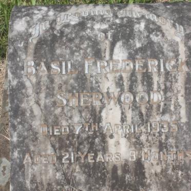 SHERWOOD Basil Frederick -1935