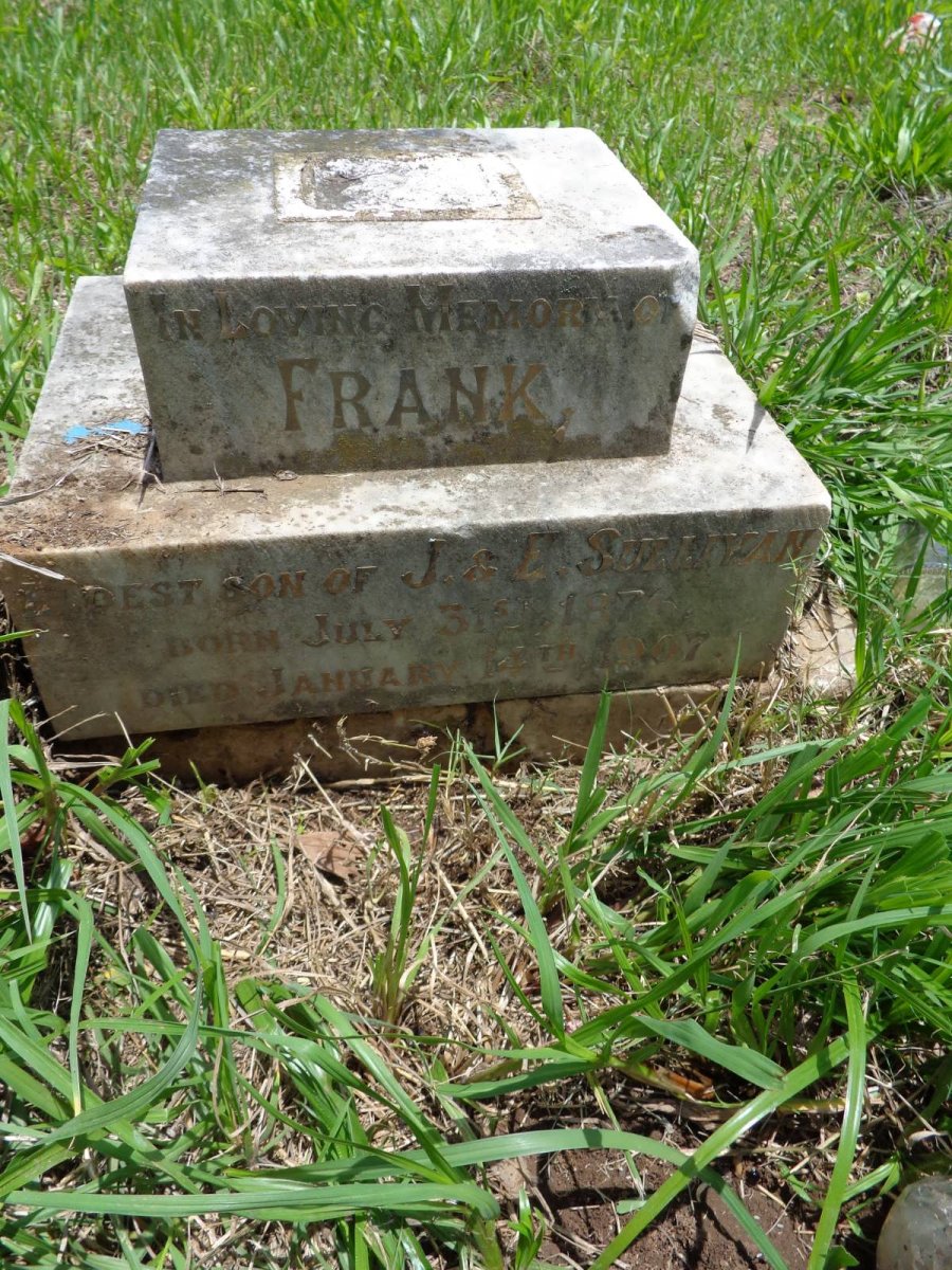 SULLIVAN Frank 1876-1907