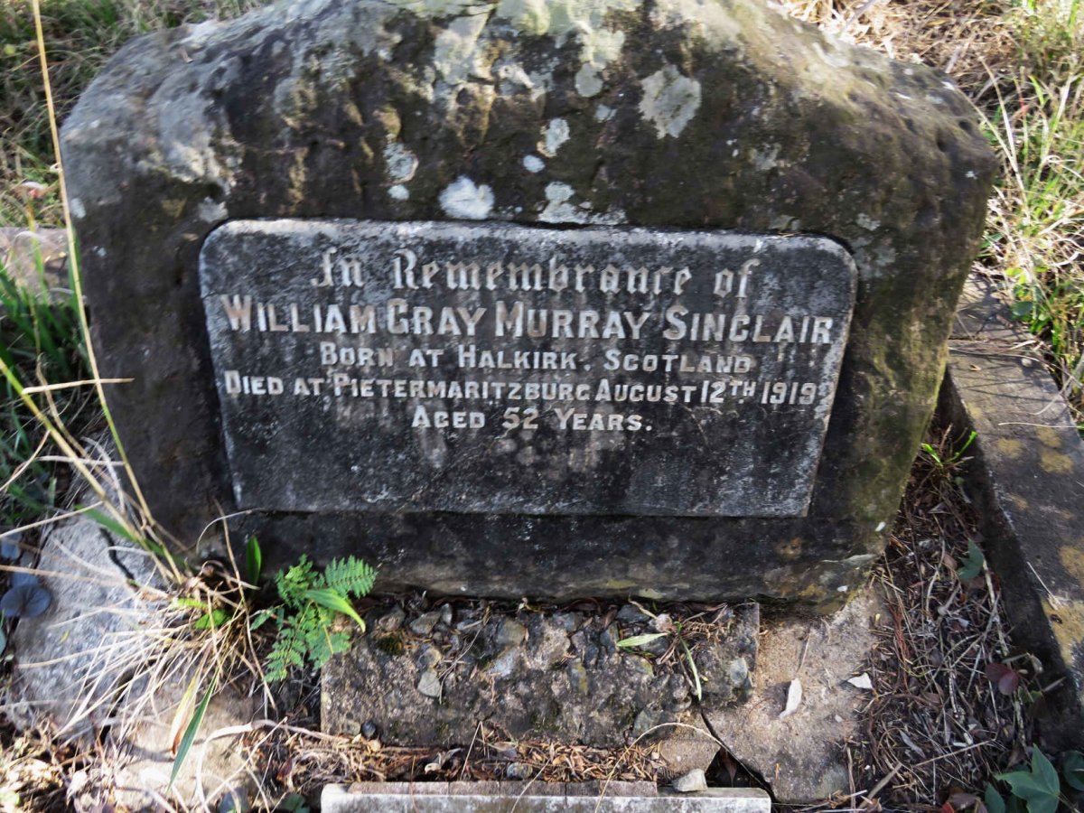SINCLAIR William Gray Murray -1919