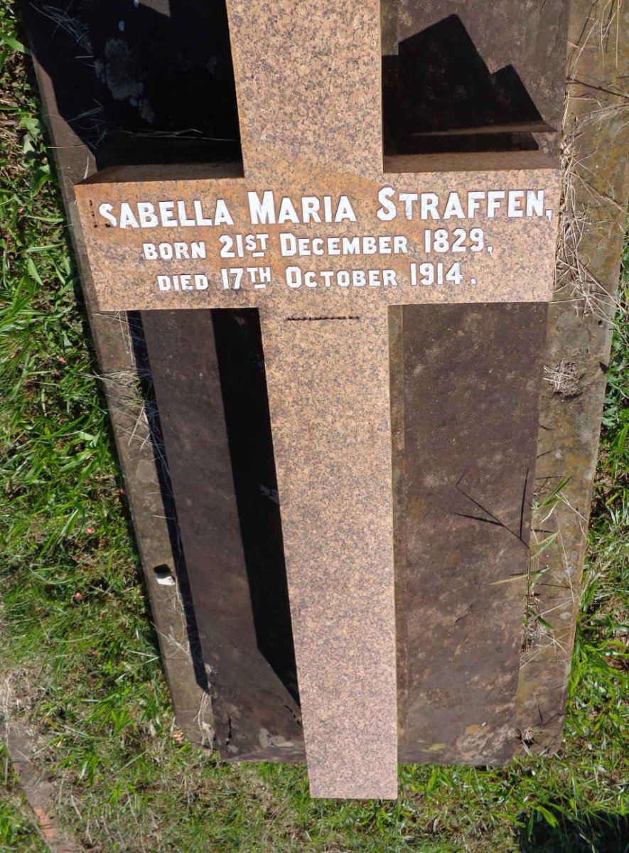 STRAFFEN Isabella Maria 1829-1914