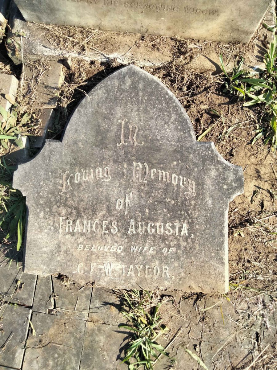 TAYLOR Cecil Frank William 1872-1932 & Frances Augusta -1913 _1
