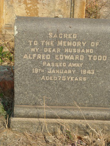 TODD Alfred Edward -1943 & Kate Helen -1945 _1