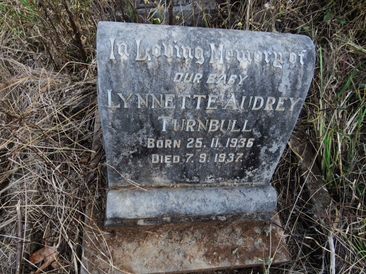TURNBULL Lynette Audrey 1936-1937