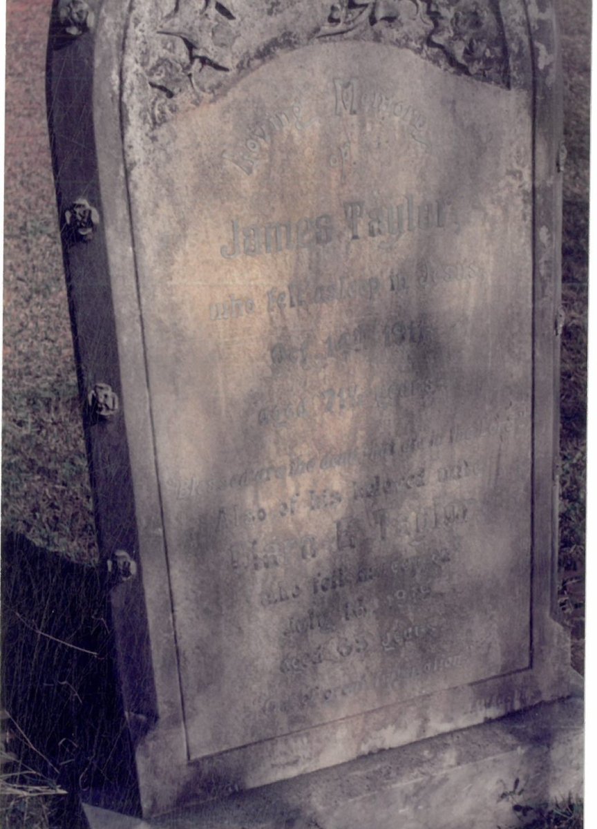 TAYLOR James -1911 & Clara E. -1919