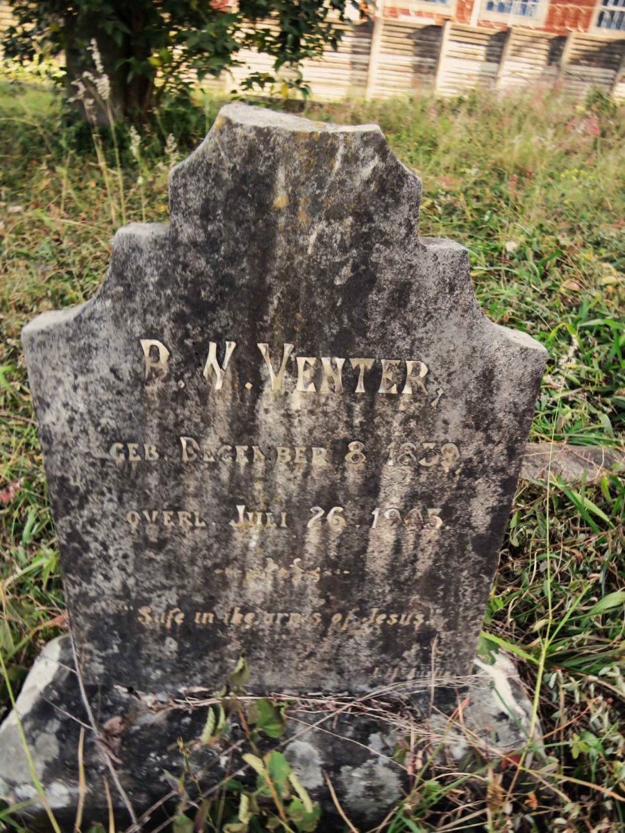 VENTER Pieter Willem 1839-1905