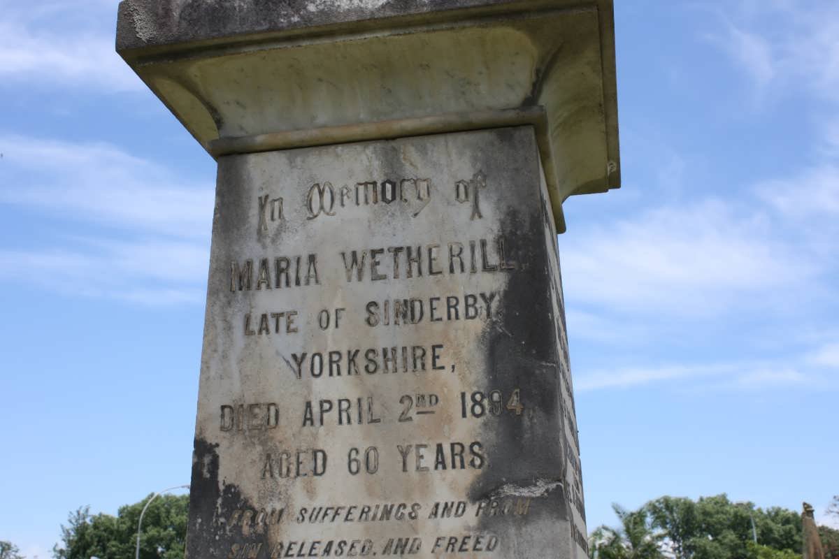 WETHERILL Maria -1894