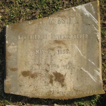 WEBSTER John -1895
