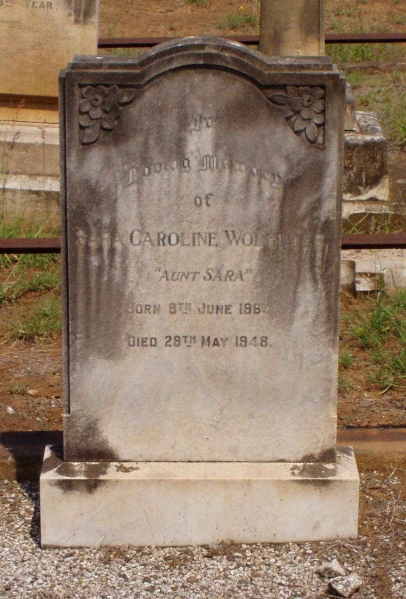 WOLHUTER Sara Caroline 1864-1948