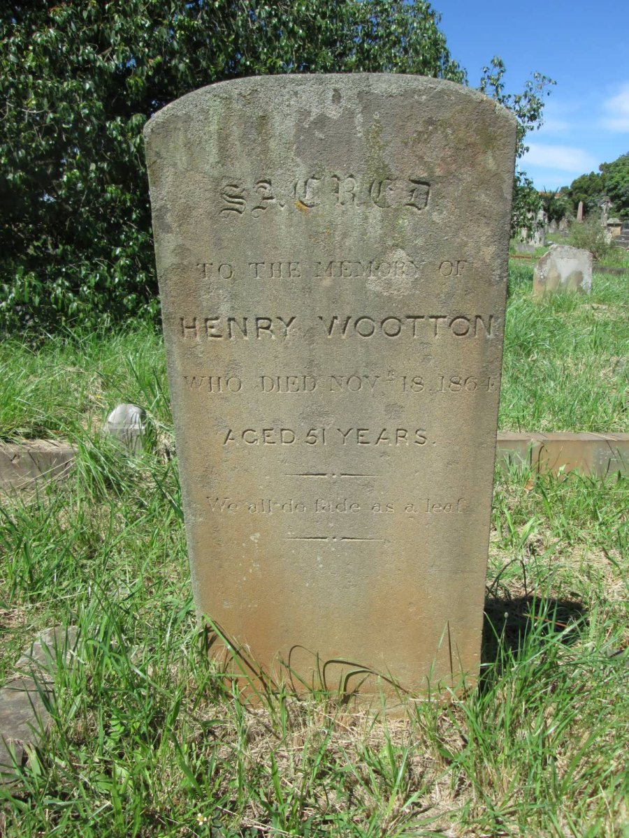 WOOTTON Henry -1864