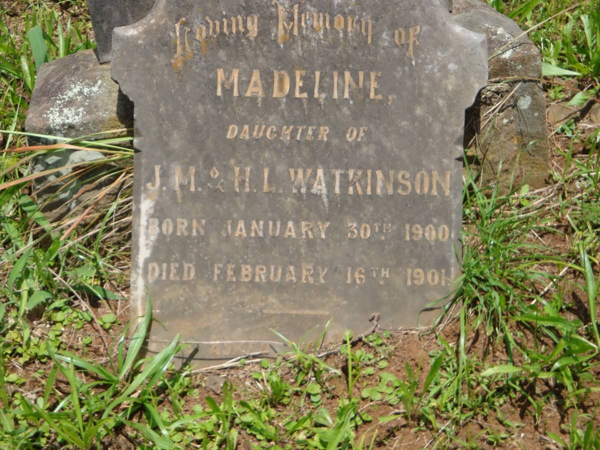 WATKINSON Madeline 1900-1901