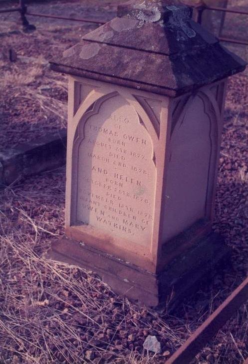 WATKINS Thomas Owen 1877-1878 :: WATKINS Helen 1878-1878