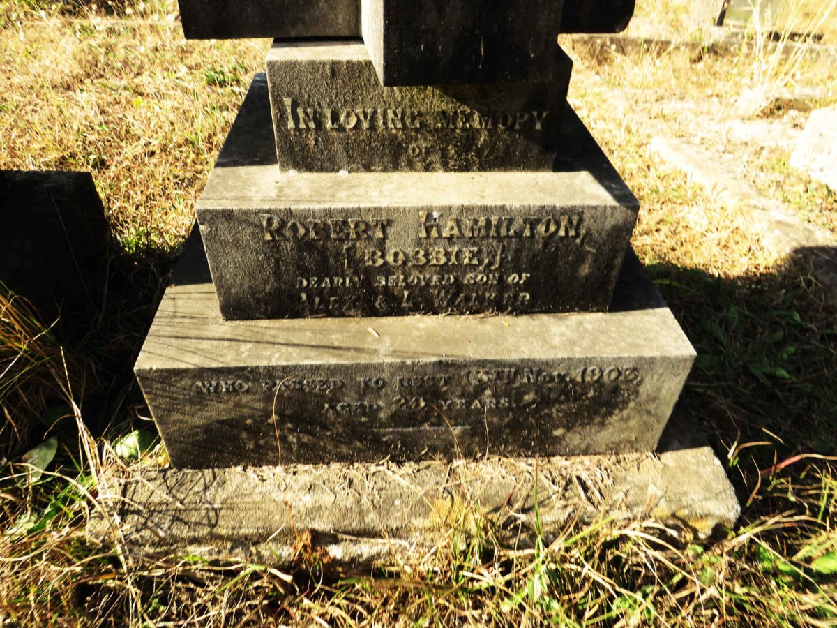 WALKER Robert Hamilton -1903