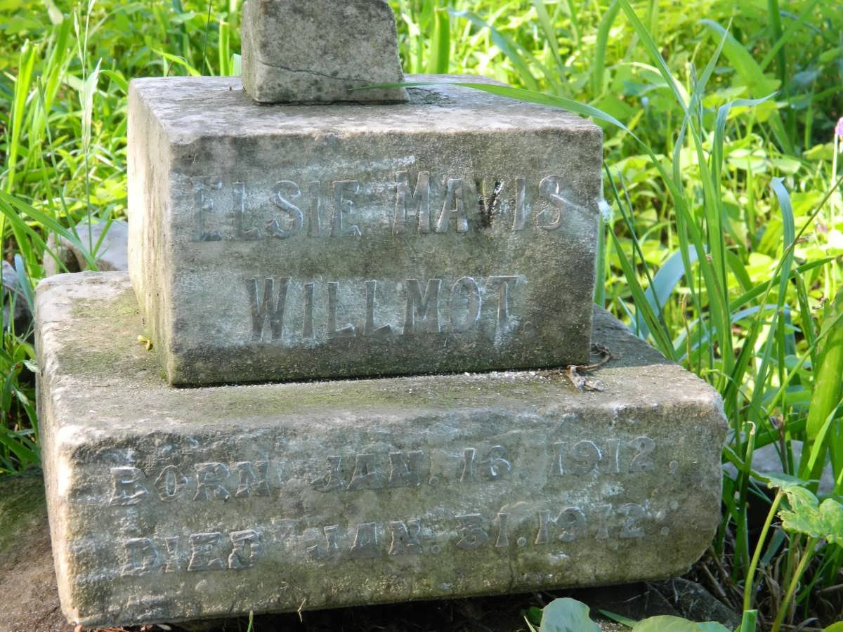 WILLMOT Elsie Mavis 1912-1912