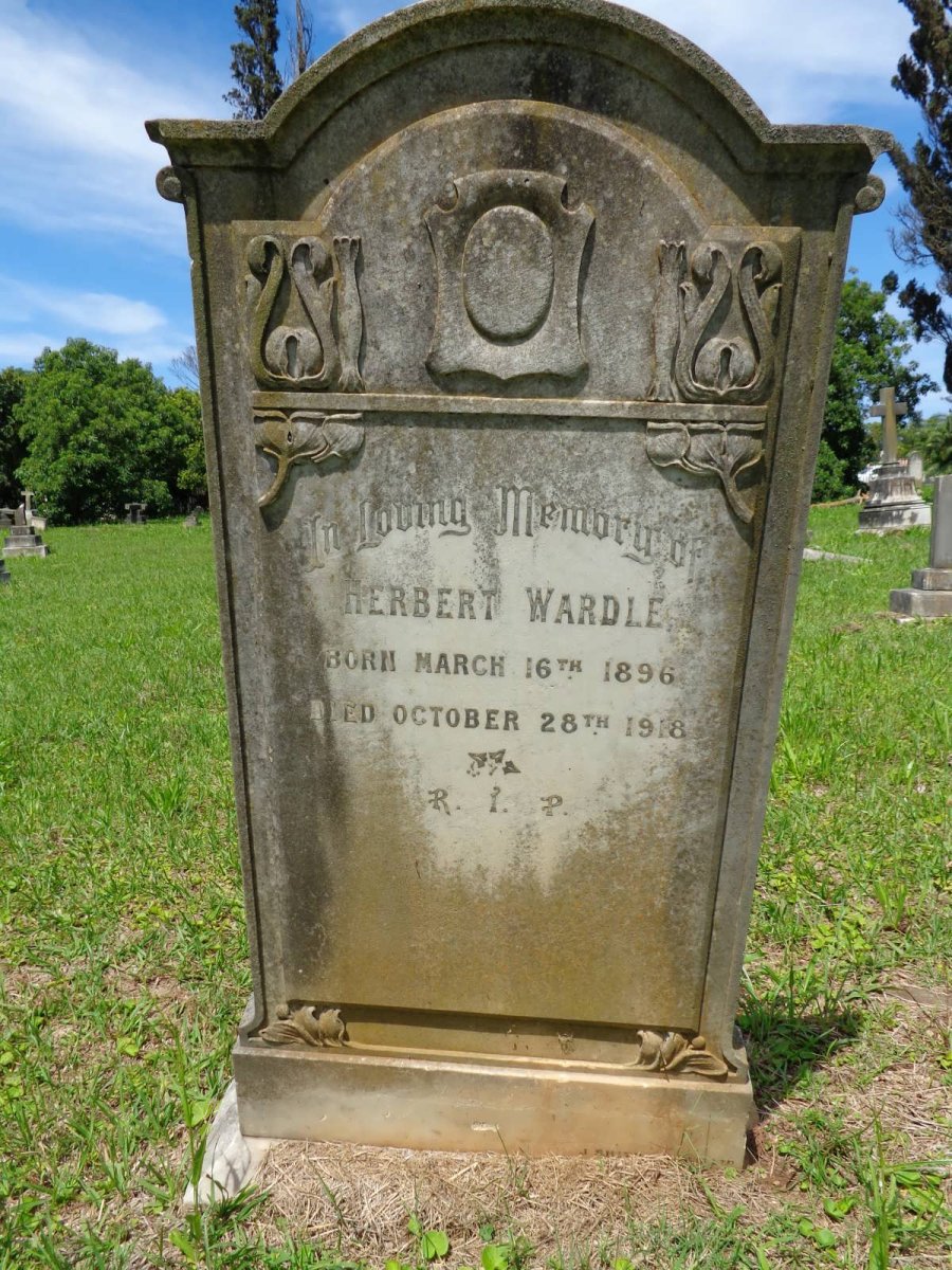WARDLE Herbert 1896-1918