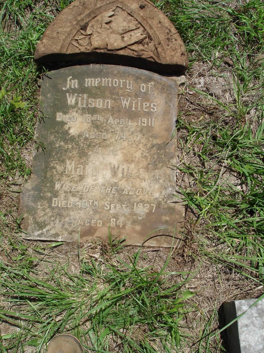 WILES Wilson -1911 &amp; Mary -1927
