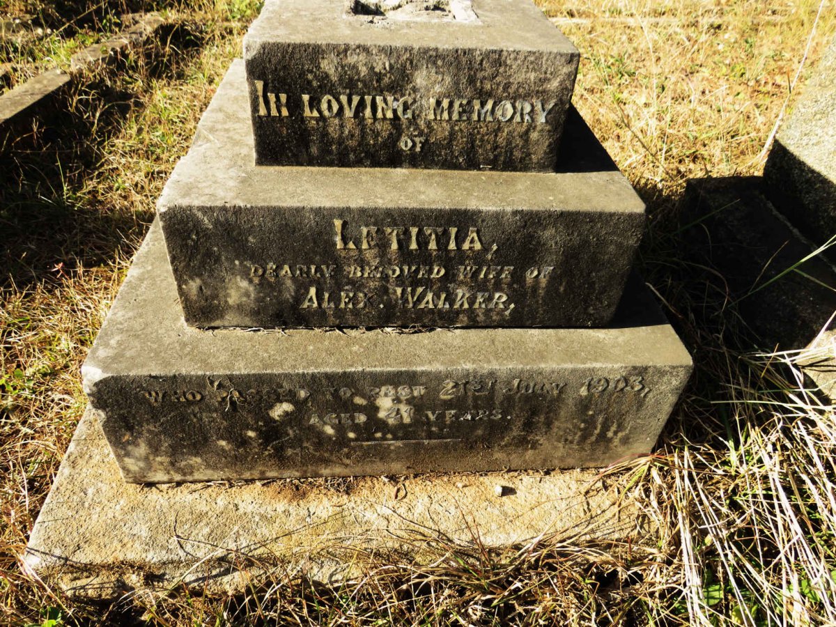 WALKER Letitia -1903