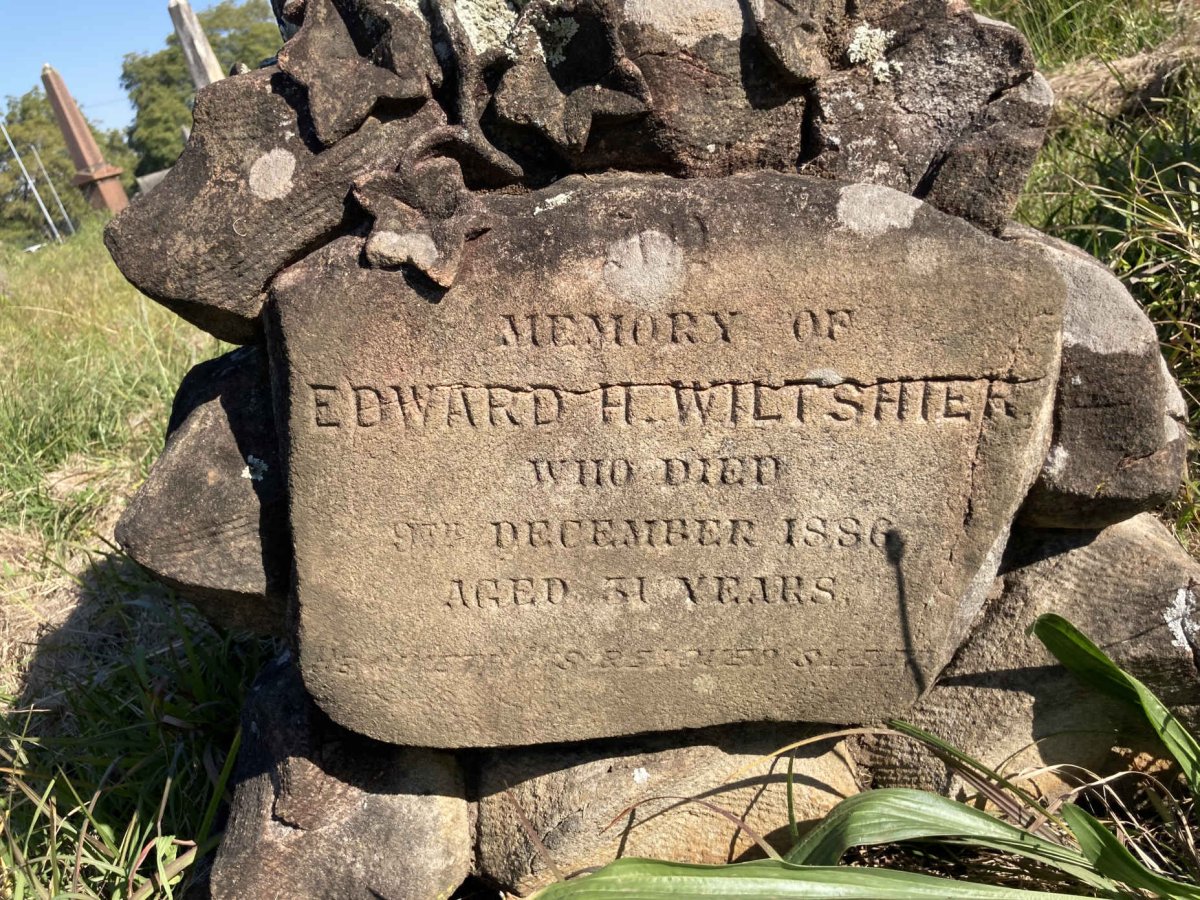 WILTSHIER Edward H. -1886