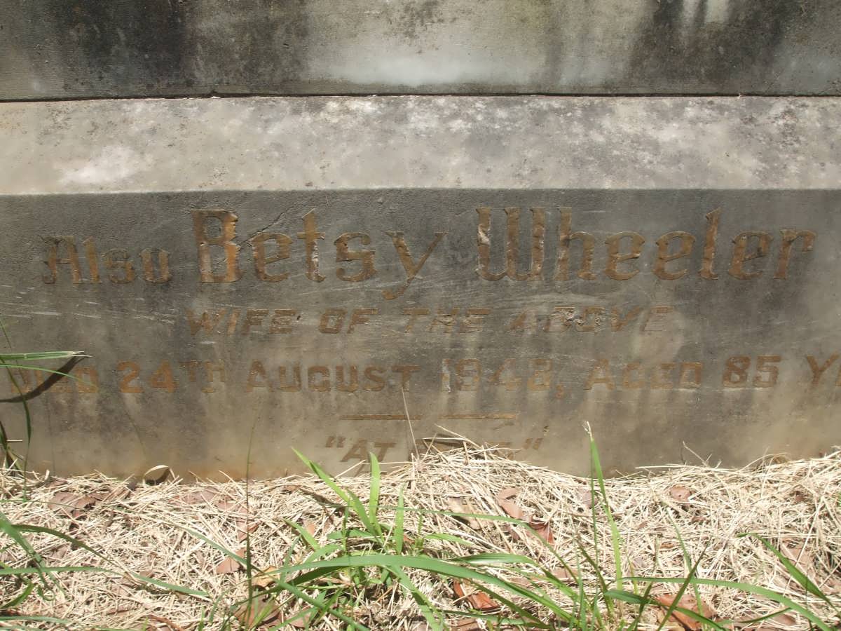 WHEELER Betsy -1942