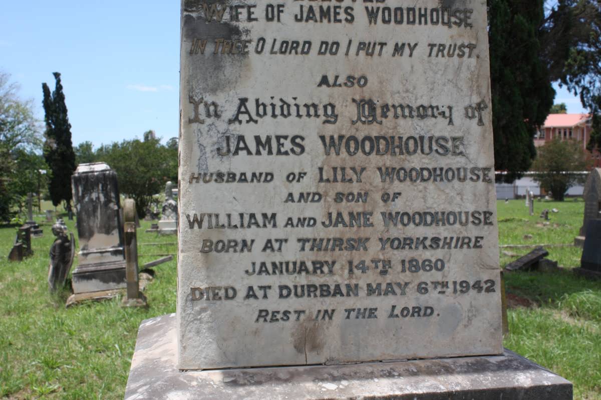WOODHOUSE James 1860-1942