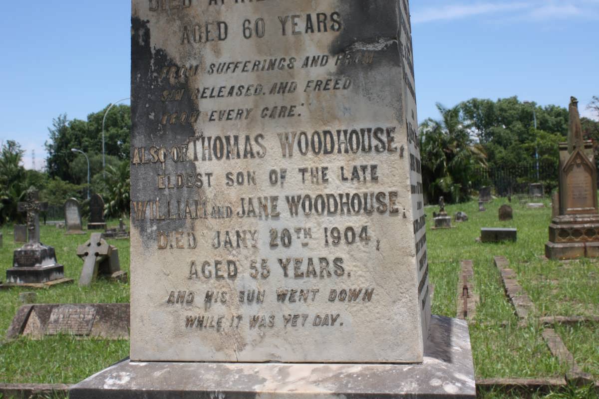 WOODHOUSE Thomas -1904