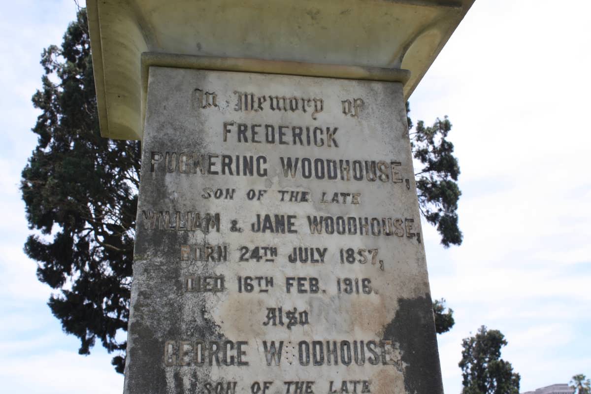 WOODHOUSE Frederick Puckering 1857-1916