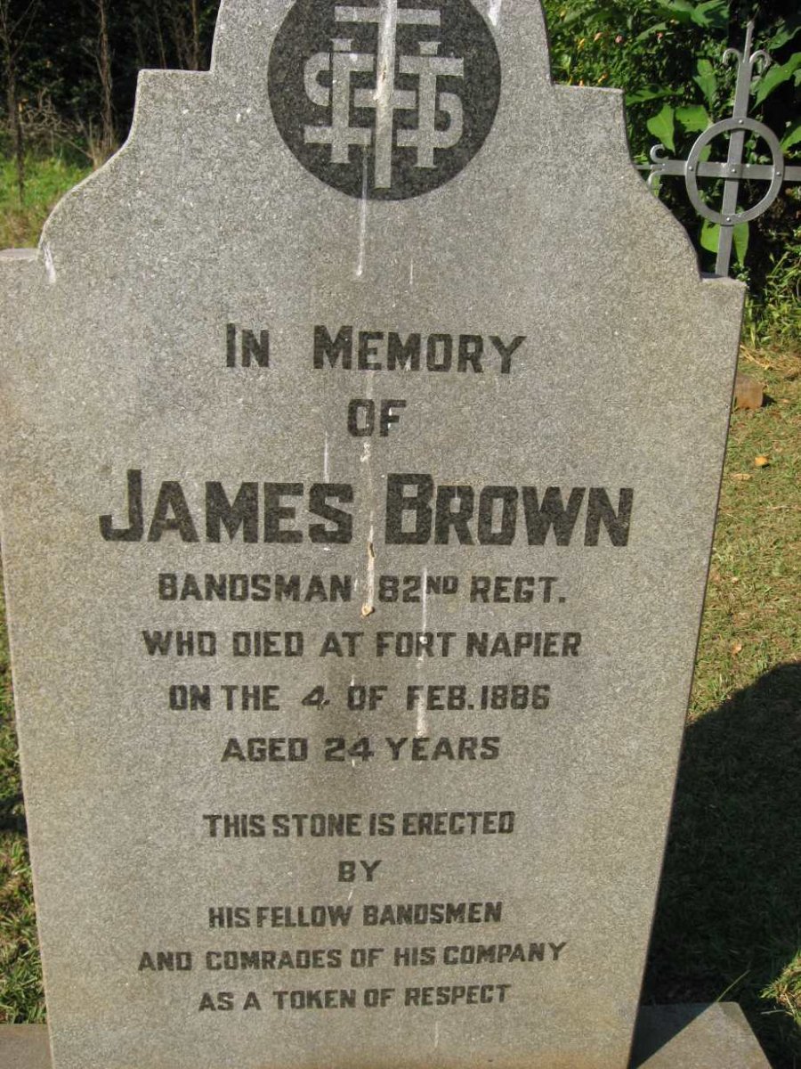 BROWN James -1886