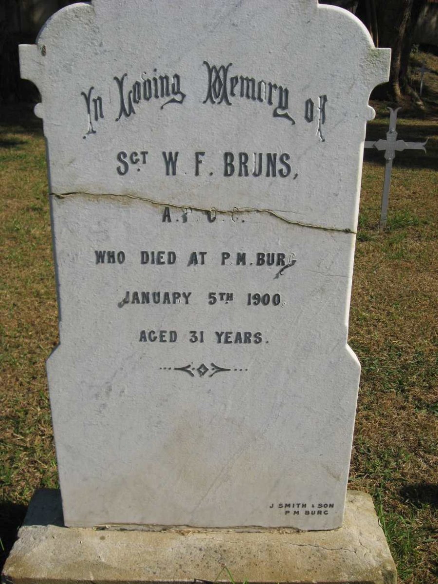 BRUNS W.F. -1900