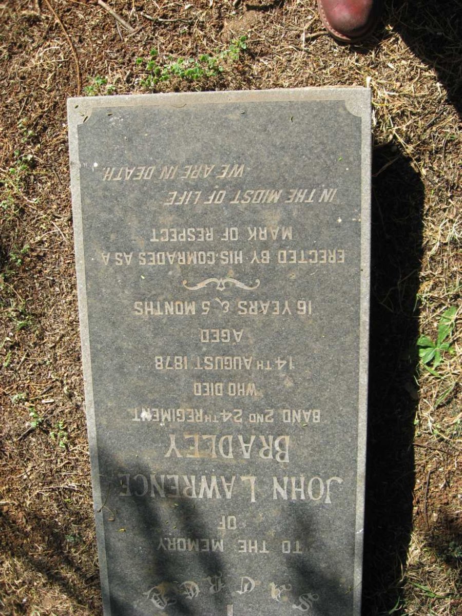 BRADLEY John Lawrence -1878