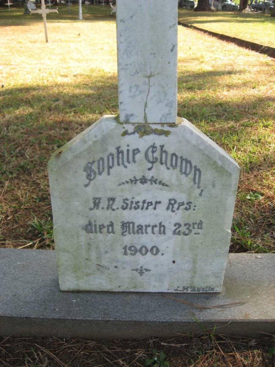 CHOWN Sophie -1900