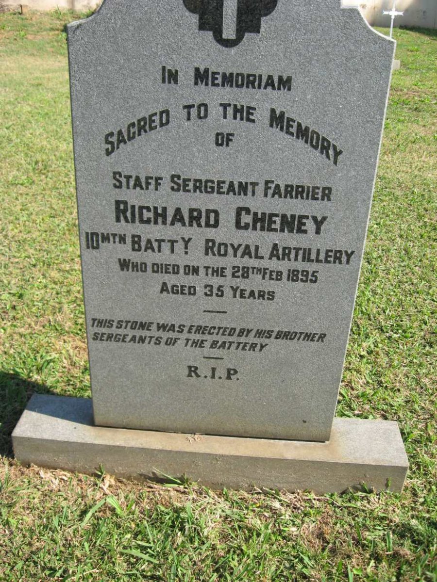 CHENEY Richard -1895