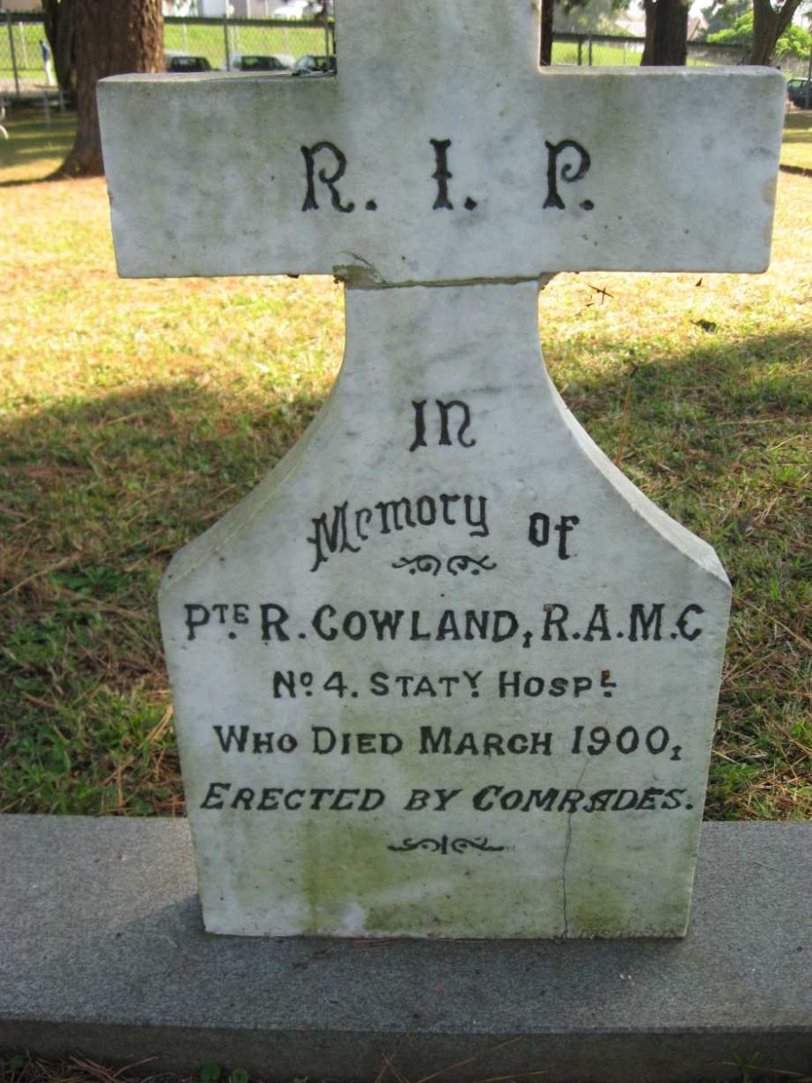 COWLAND R. -1900