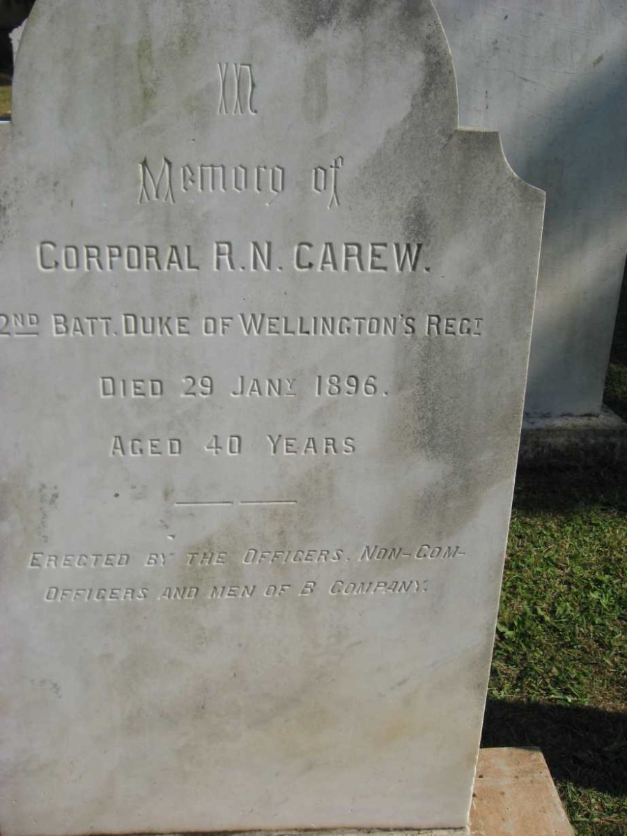 CAREW R.N. -1896