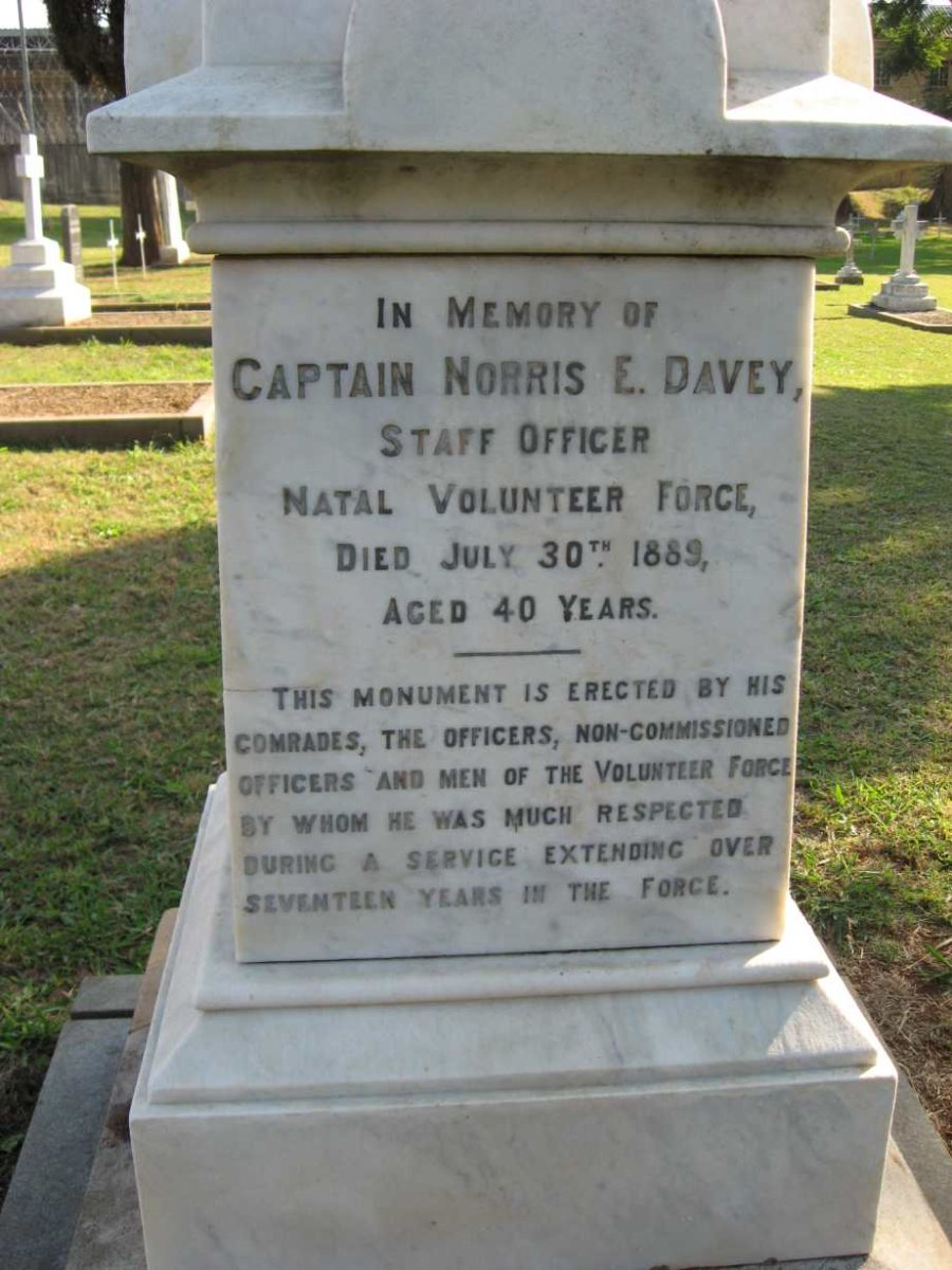 DAVEY Norris E. -1889
