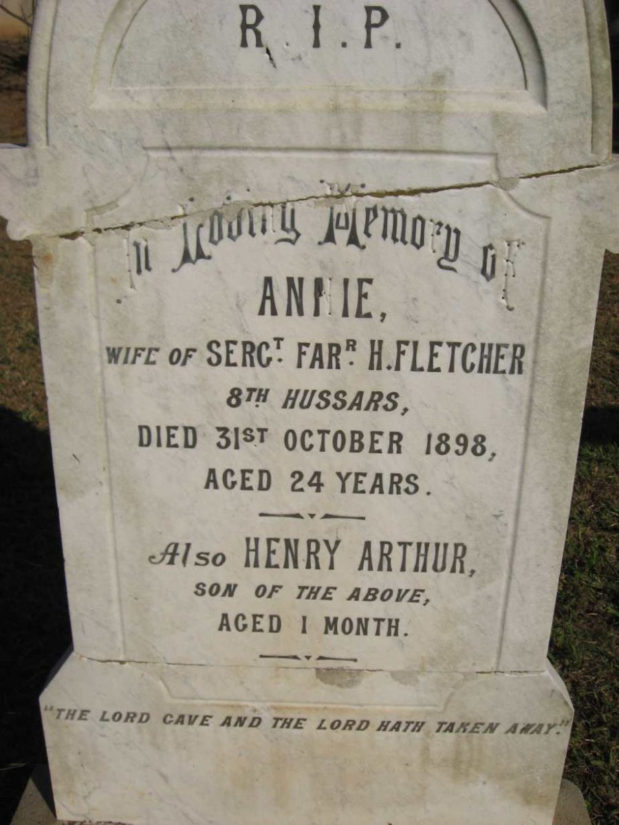 FLETCHER H. Annie -1898 :: FLETCHER Henry Arthur