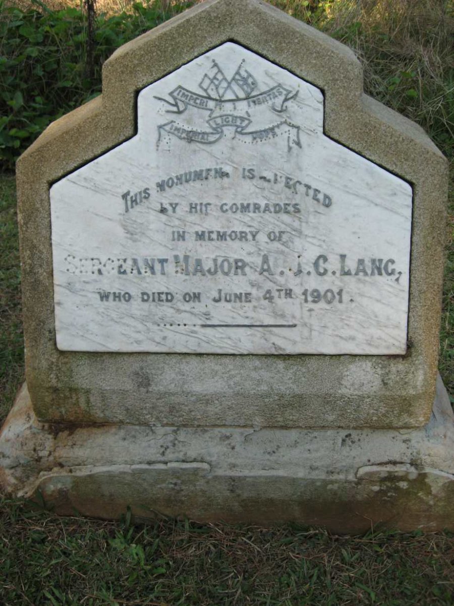 LANG A.J.C. -1901