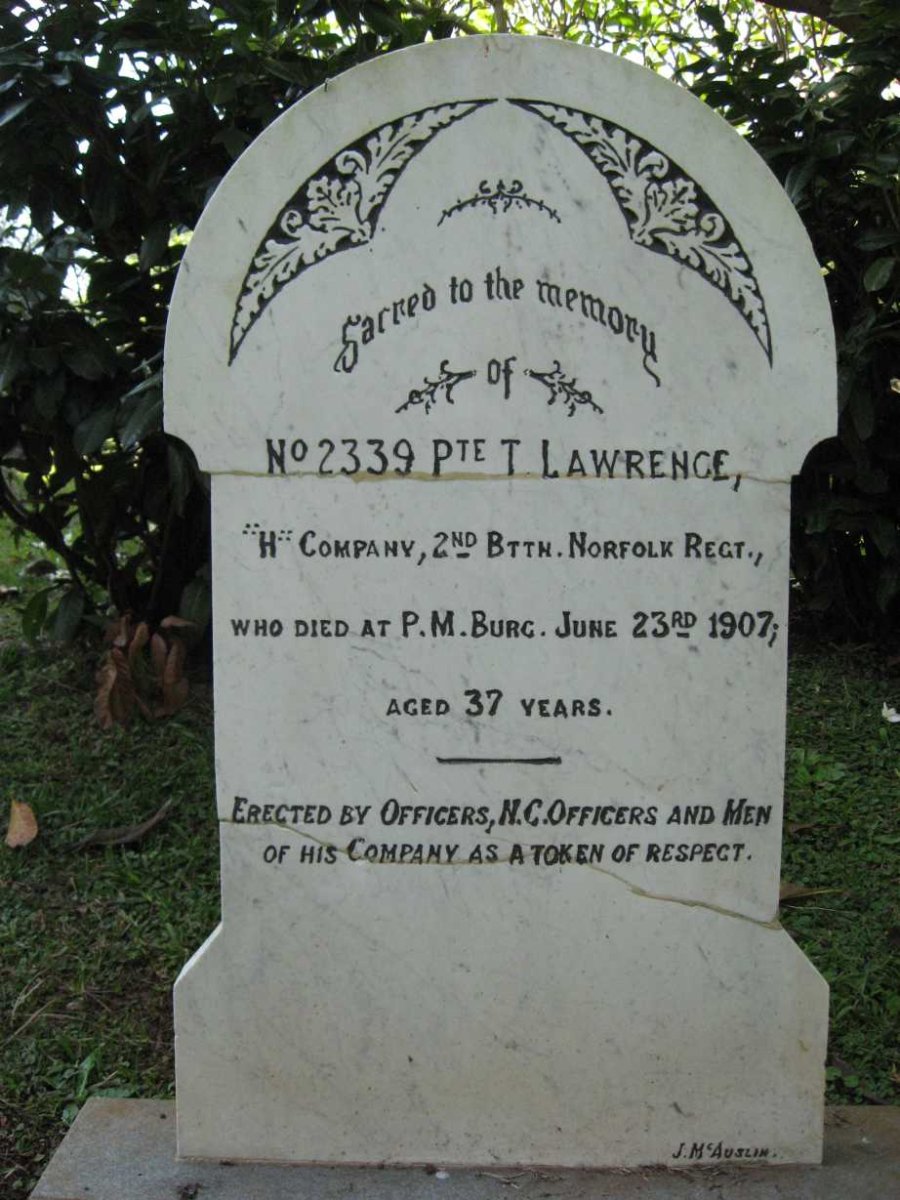 LAWRENCE T. -1907