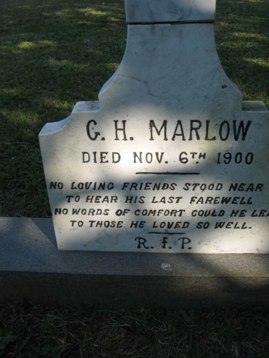 MARLOW G.H. -1900