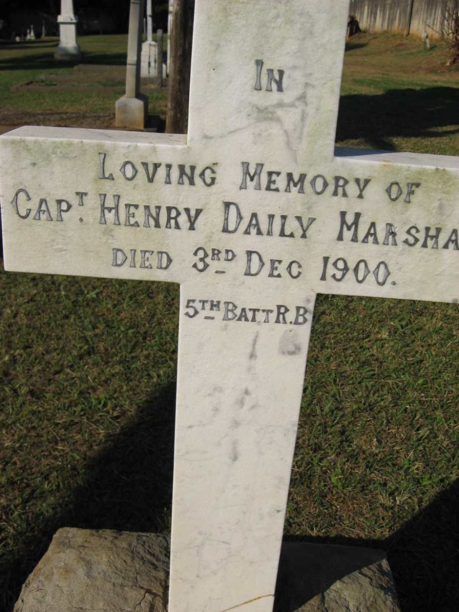 MARSHALL Henry Daily -1900