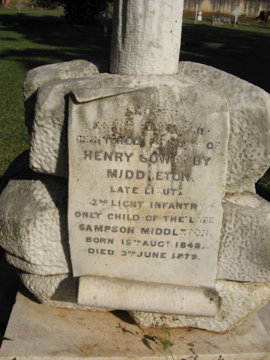 MIDDLETON Henry Sowerby 1848-1879