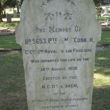 O'CONNER Wm. -1898