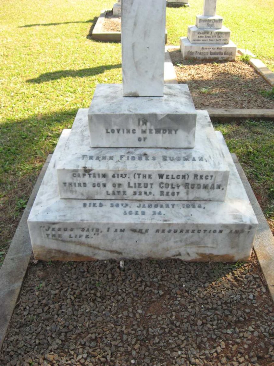 RUDMAN Frank Fiddes -188?