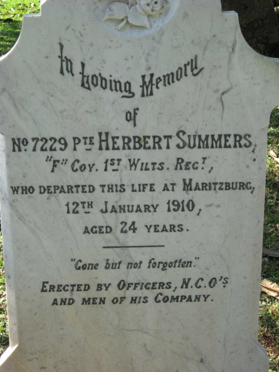 SUMMERS Herbert -1910