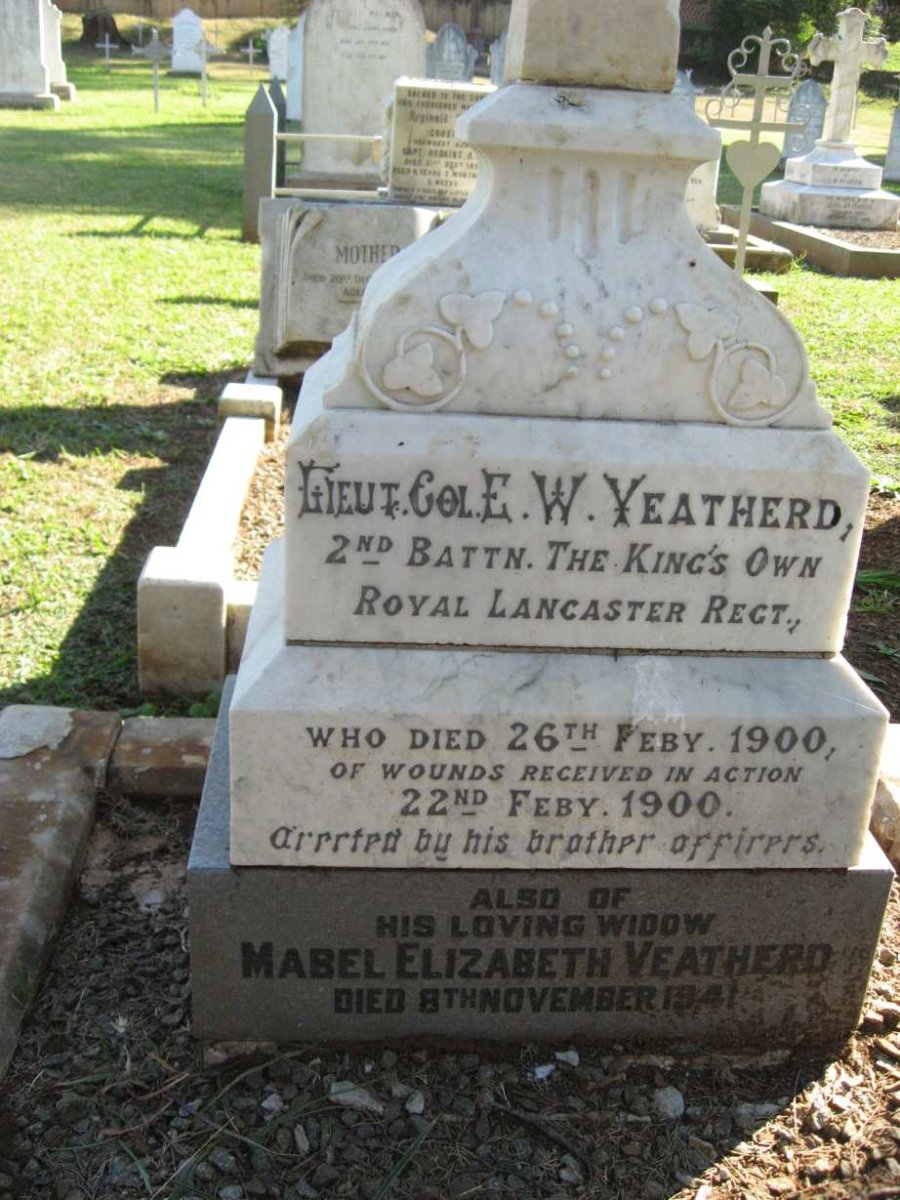YEATHERD E.W. -1900 &amp; Mabel Elizabeth -1941