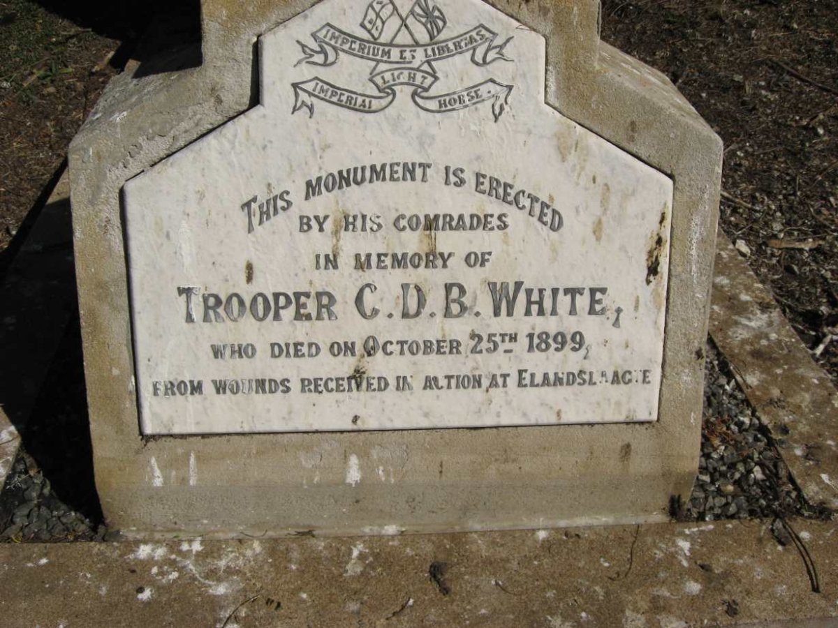 WHITE C.D.B. -1899