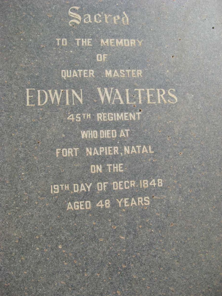 WALTERS Edwin -1848