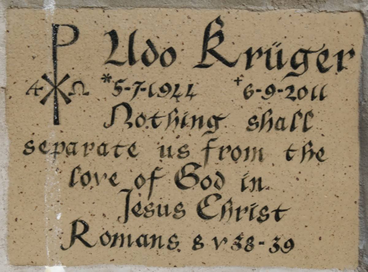 KRÜGER Udo 1944-2011